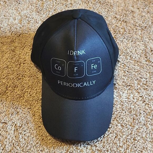 "I Drink Coffee Periodically" hat - Picture 1 of 6